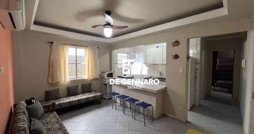 Apartamento com 1 dormitório à venda, 52 m² por r$ 220.000,00 - boqueirão - praia grande/sp