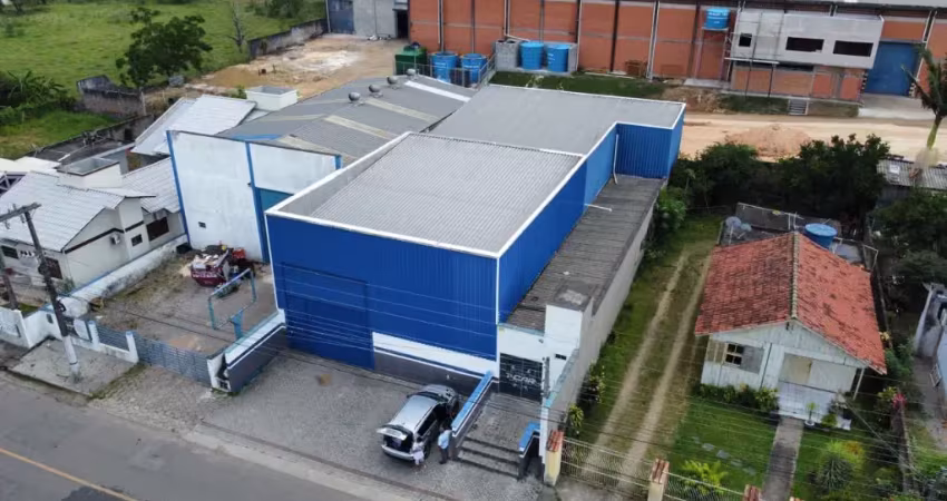 Barracão / Galpão / Depósito com 2 salas para alugar na Rua Jaime Aguiar de Souza, 1214, Humaitá de Cima, Tubarão