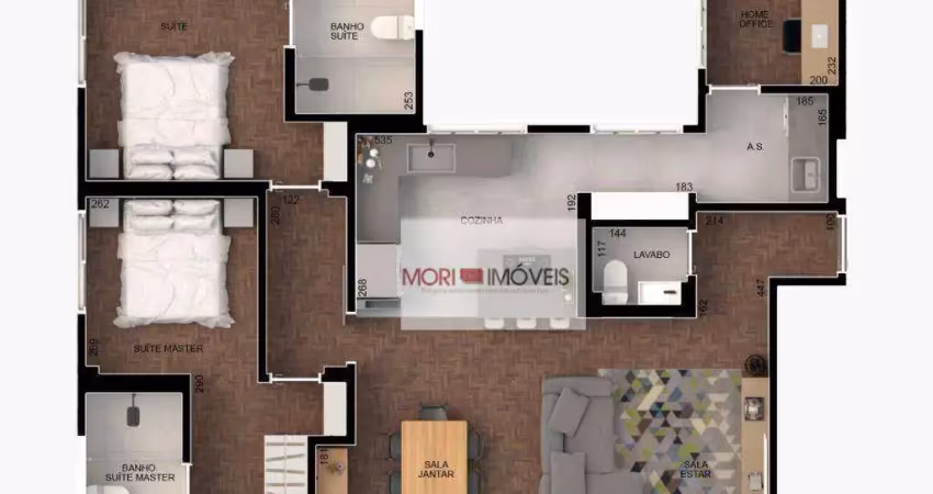 Apartamento com 3 dormitórios para alugar, 120 m² por r$ 6.350,00/mês - higienoplois - são paulo/sp