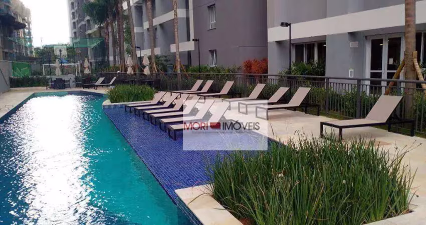 Apartamento com 2 dormitórios para alugar, 41 m² por r$ 3.100/mês - lapa - são paulo/sp