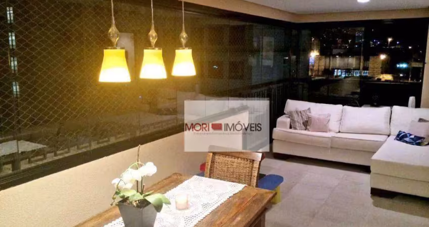 Apartamento com 3 dormitórios à venda, 160 m² por r$ 2.200.000,00 - parque industrial tomas edson - são paulo/sp