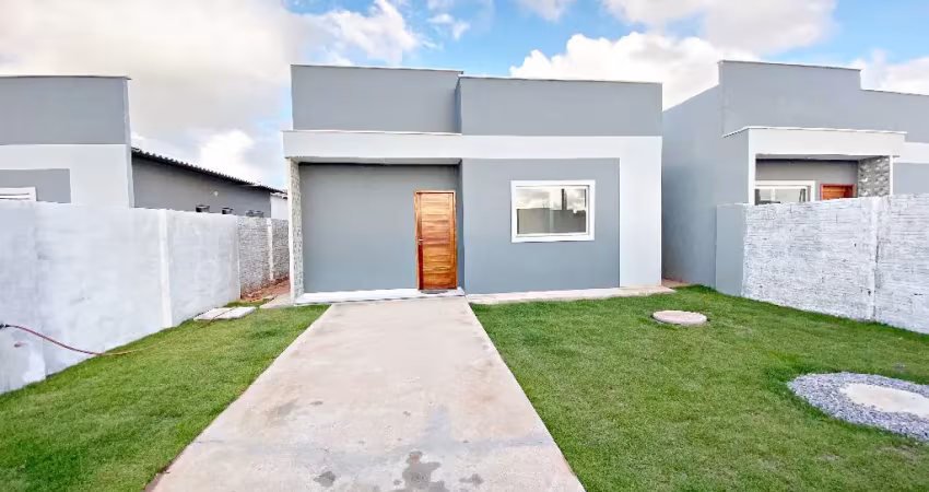 Casa a venda com 2 suítes - extremoz - possibilidade de entrada zero