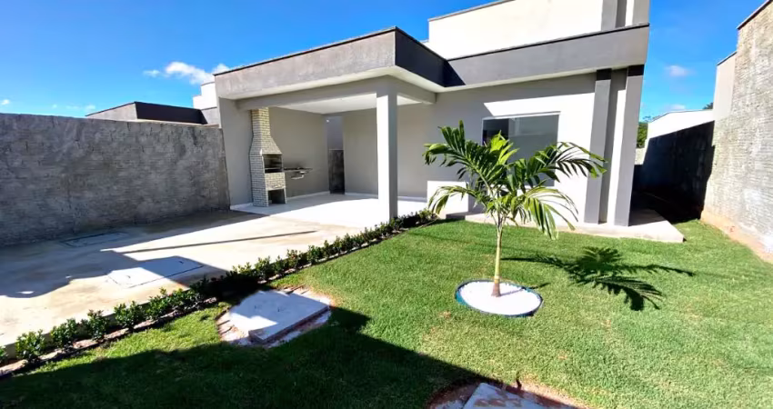 Casa a venda - 2/4 com suíte + churrasqueira - minha casa minha vida