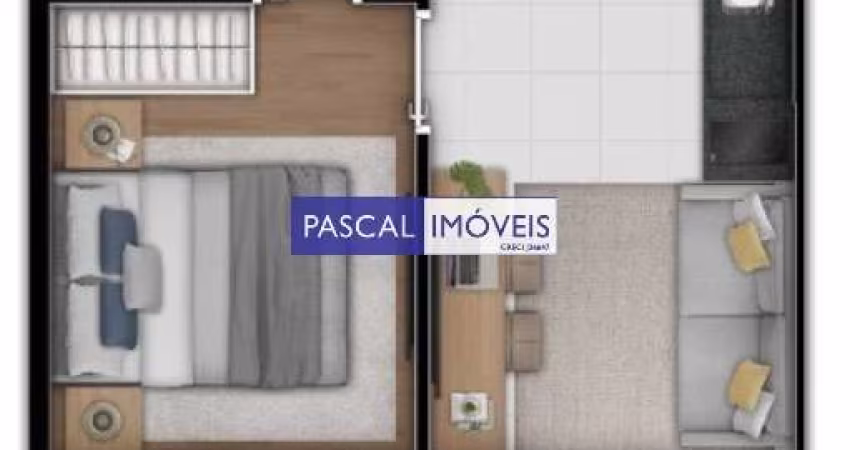 Apartamento com 1 quarto à venda na Rua Alvorada, 616, Vila Olímpia, São Paulo