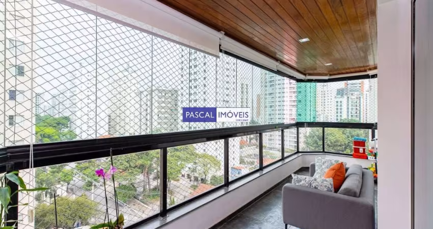 Apartamento com 4 quartos à venda na Avenida Ibijaú, 191, Moema, São Paulo