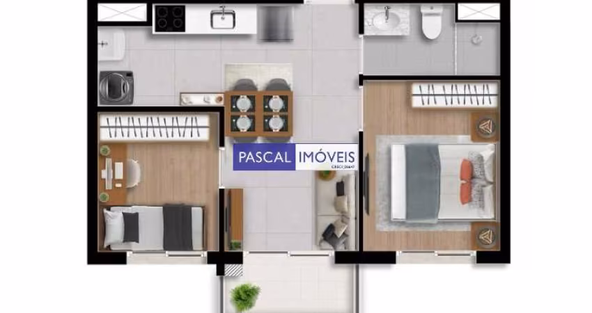 Apartamento com 2 quartos à venda na Avenida Santo Amaro, 1386, Vila Nova Conceição, São Paulo