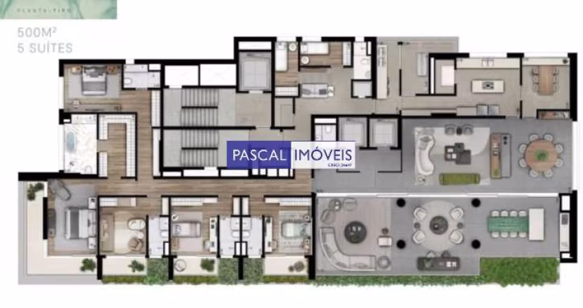 Apartamento com 5 quartos à venda na Rua Bueno Brandão, 257, Vila Nova Conceição, São Paulo