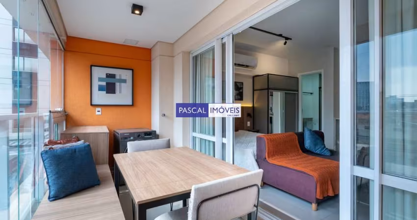 Apartamento com 1 quarto à venda na Rua Vieira de Morais, 1936, Campo Belo, São Paulo