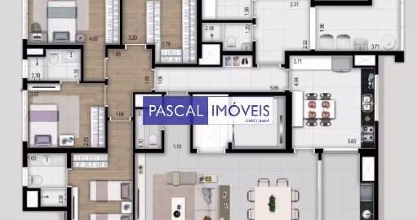 Apartamento com 4 quartos à venda na Alameda Campinas, 600, Jardim Paulista, São Paulo
