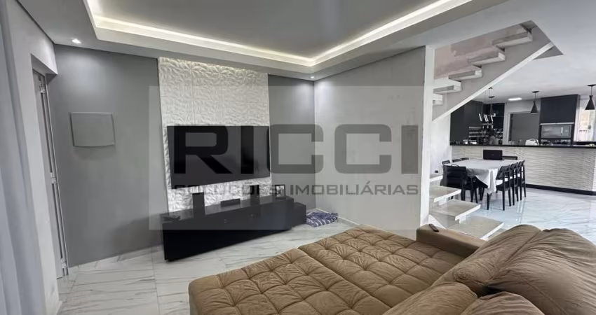 Sobrado com 3 dormitórios à venda, 220 m² - Residencial Colinas do Aruã - Mogi das Cruzes/SP