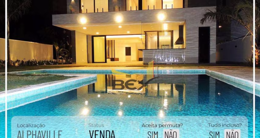 Casa Residencial 1 com 4 dormitórios  640 m²  Alphaville - Barueri SP