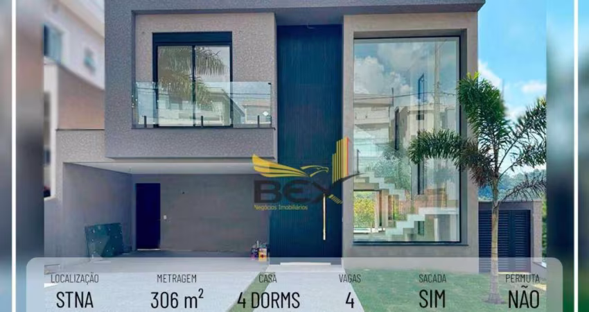 Casa com 4 suítes 4 vagas 306 m² em Santana de Parnaíba SP