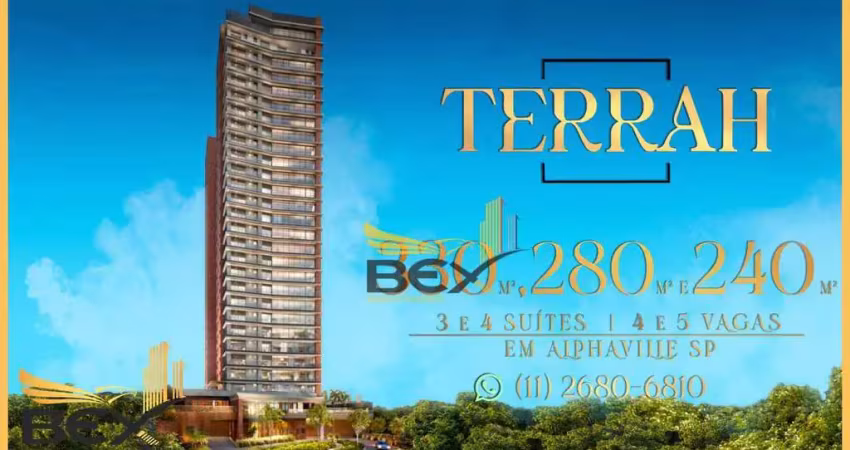 Apartamento com 4 dormitórios à venda, 330 m² por R$ 5.280.000,00 - Alphaville Empresarial - Barueri/SP