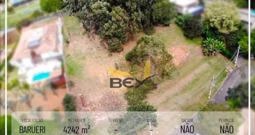 Terreno em condomínio fechado à venda na Avenida Ceci, Tamboré, Barueri