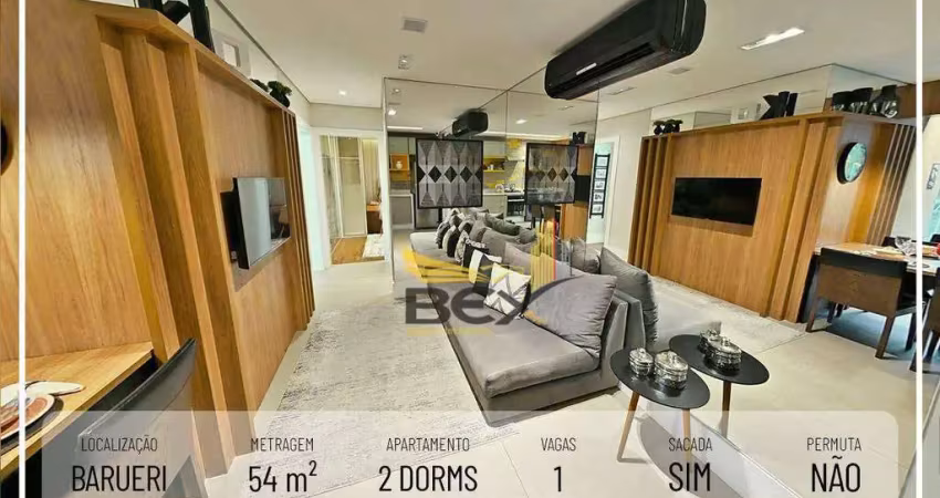 Apartamento com 2 dormitórios à venda, 54 m² por r$ 419.000,00 - jardim audir - barueri/sp