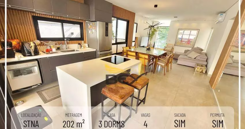 Casa com 3 dormitórios à venda, 202 m² por r$ 1.960.000,00 - new ville - santana de parnaíba/sp