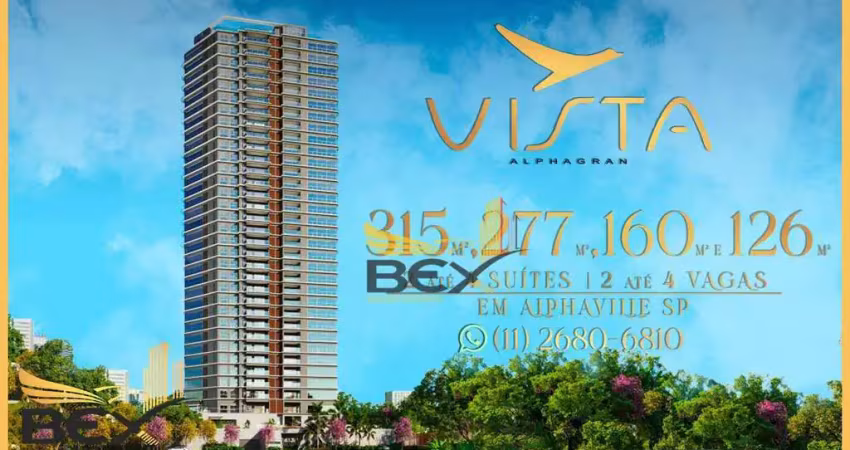 Apartamento com 4 dormitórios à venda, 277 m² por r$ 4.155.000,00 - alphaville empresarial - barueri/sp