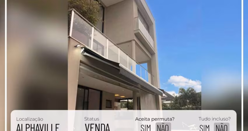 Casa com 4 dormitórios à venda, 470 m² por R$ 5.500.000,00 -  Alphaville - Santana de Parnaíba/SP