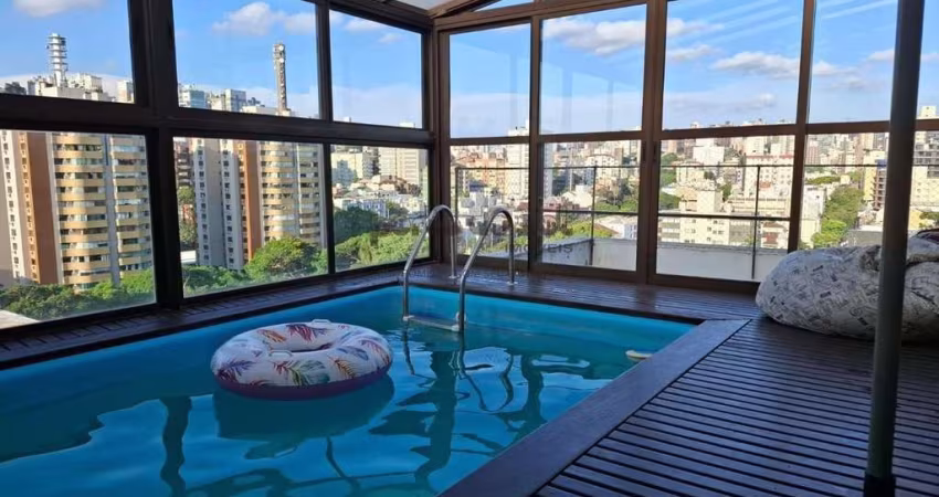 MAGNÍFICA COBERTURA COM PISCINA E CHURRASQUEIRA