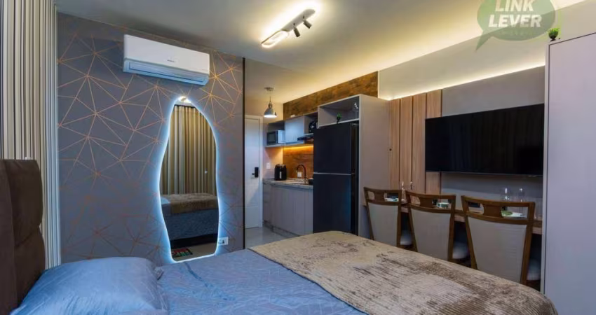 Studio com 1 dormitório para alugar, 21 m² por R$ 4.380,00/mês - Centro - Curitiba/PR