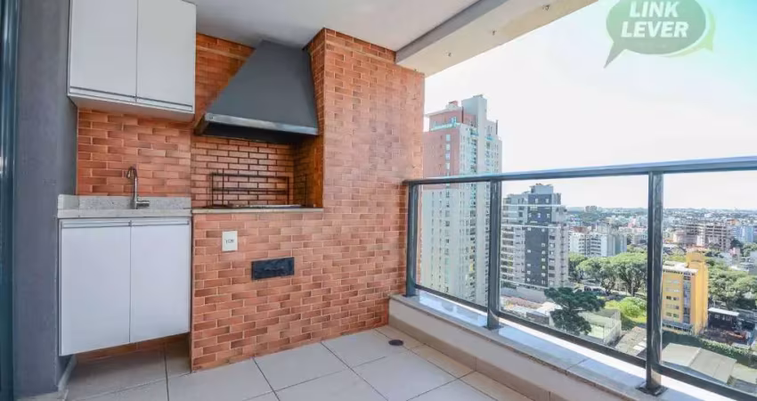 Apartamento com 1 dormitório para alugar, 47 m² por r$ 4.242/mês - água verde - curitiba/pr
