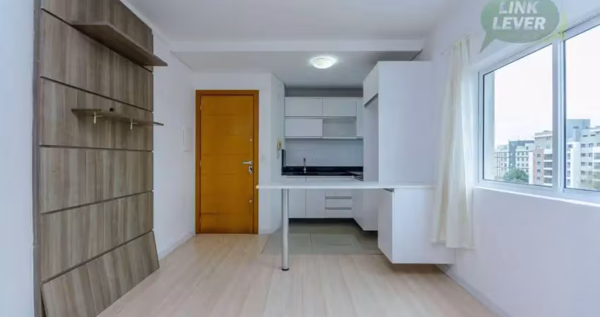 Studio com 1 dormitório para alugar, 33 m² por r$ 2.195/mês - boa vista - curitiba/pr