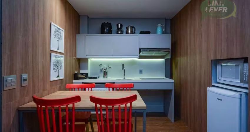 Studio com 1 dormitório para alugar, 36 m² por R$ 4.825/mês - Água Verde - Curitiba/PR