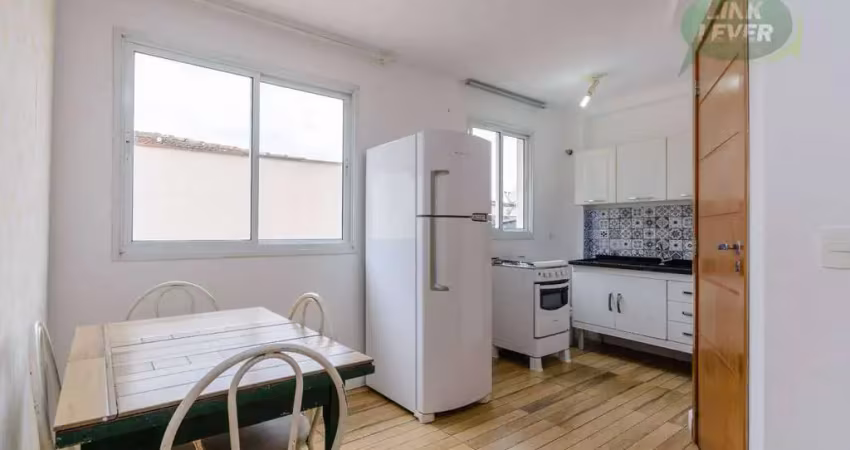 Apartamento com 1 dormitório para alugar, 32 m² por r$ 1.984,54/mês - bacacheri - curitiba/pr