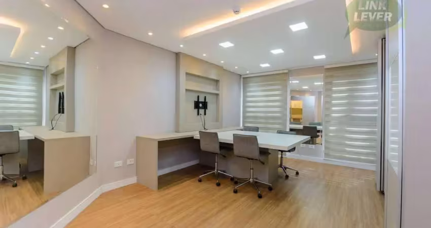 Sala para alugar, 38 m² por r$ 2.810,05/mês - boa vista - curitiba/pr