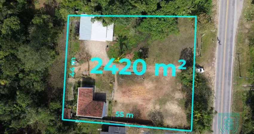 Chácara em guaratuba-pr com 2420m² por r$1.500.000,00