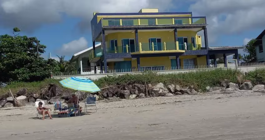 Locação diária pé na areia em itapoá-sc com 300m² por r$2.000