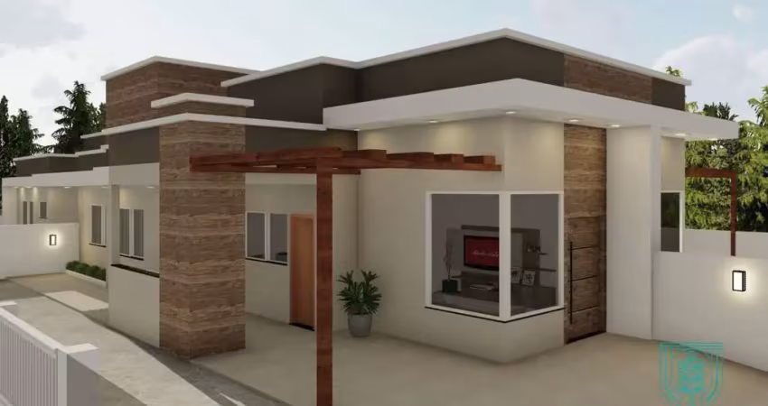 Casa com piscina à venda, 73 m² por r$ 360.000 - são josé - itapoá/sc