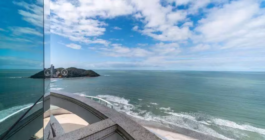 Frente mar fg novo, andar inteiro, finamente mobiliado no centro, ao norte da praia de bc