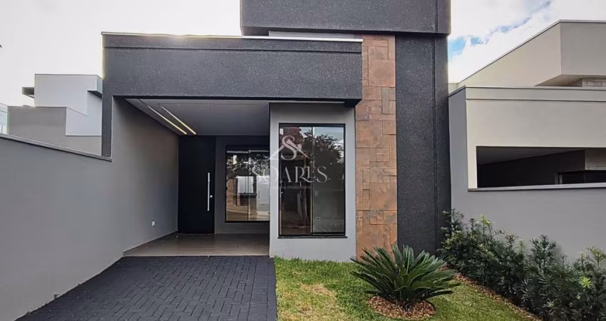 Casa em Condomínio para Venda em Cambé, Loteamento Morada das Flores, 3 dormitórios, 1 suíte, 2 banheiros, 2 vagas