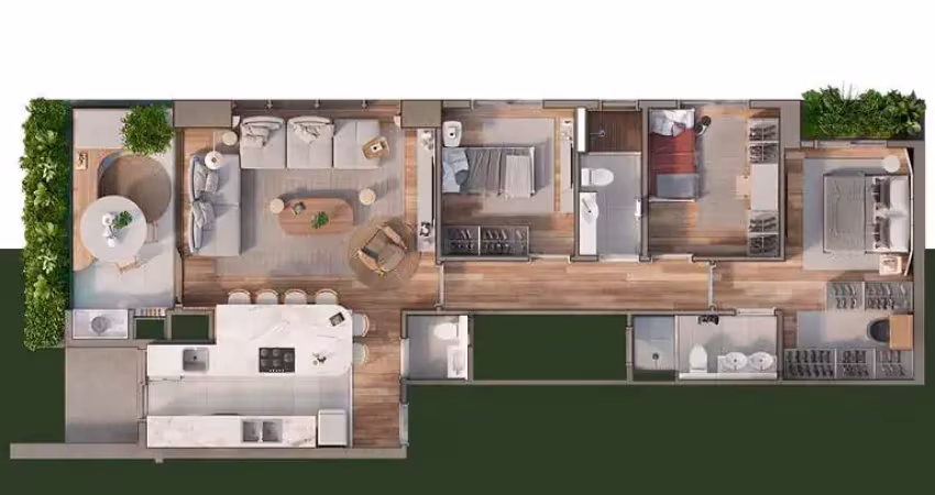 Apartamento com 3 quartos à venda na Rua Paraguai, Zona 08, Maringá