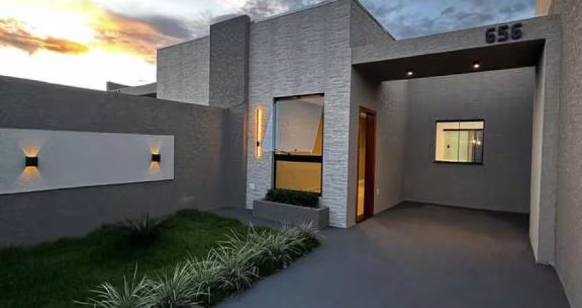 Casa 3 quartos - Contorno