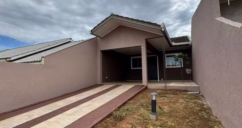 Jd. gralha azul (contorno) - casa com 2 quartos, sendo 1 suíte semi-mobiliada