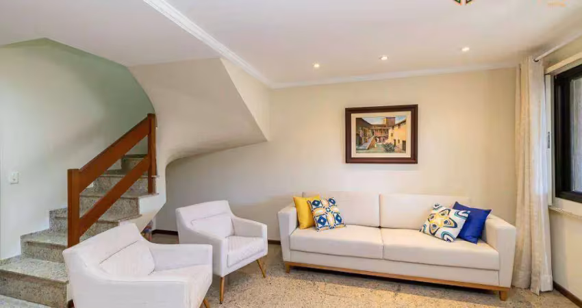 Sobrado com 3 dormitórios à venda, 330 m² por r$ 1.495.000,00 - agua verde - curitiba/pr