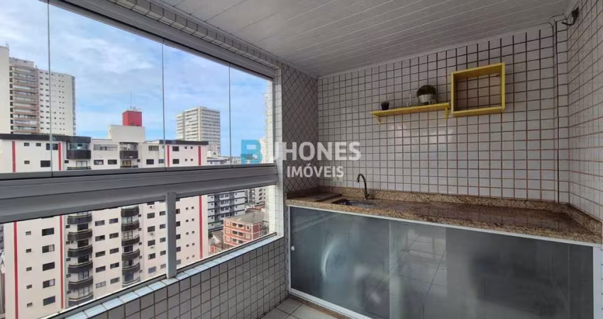 Apartamento com 2 quartos, Aviação, Praia Grande - R$ 450 mil, Cod: BJ2094