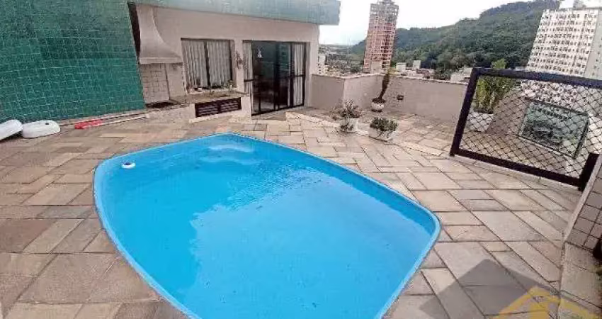 Ampla cobertura com piscina e churrasqueira para venda na praia das astúrias - ref.: 6146