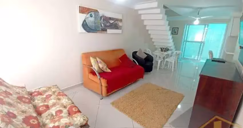 Sobrado geminado em condomínio com 02 suites e piscina à venda na praia do tombo - ref.: 6124