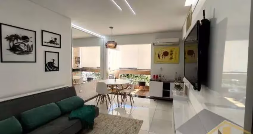 Apartamento reformado com 02 dormitórios em prédio com lazer à venda na praia das astúrias - ref.: 6124