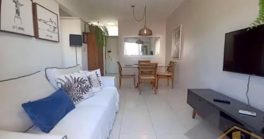 Apartamento reformado com 02 dormitórios em prédio com lazer para locação na praia do tombo - ref.: 6070