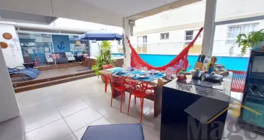Exccelente cobertura penthouse reformada com 04 suítes à venda na praia da enseada - guarujá - ref.: 5960