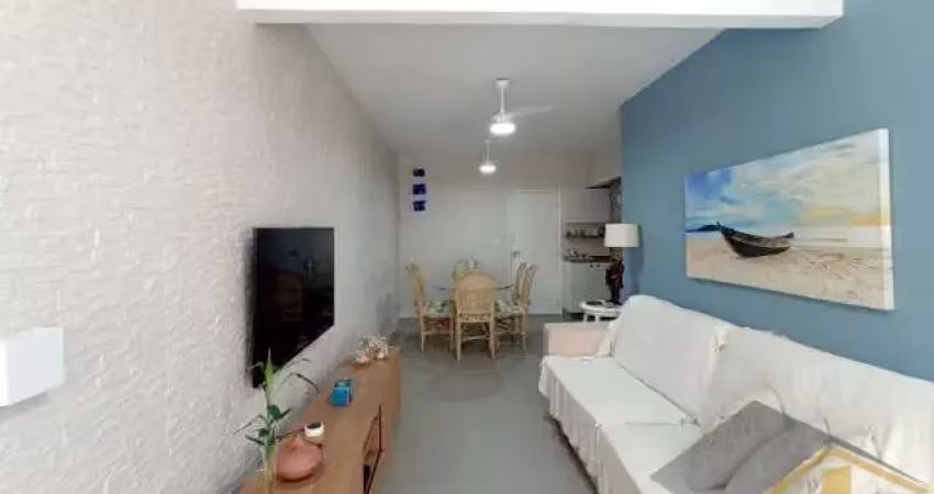 Apartamento completamente reformado à venda na praia do tombo - ref. 5870