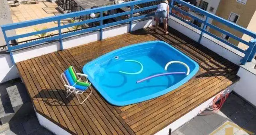 Cobertura com 03 dormitórios e piscina a venda na praia das astúrias - ref.: 4845