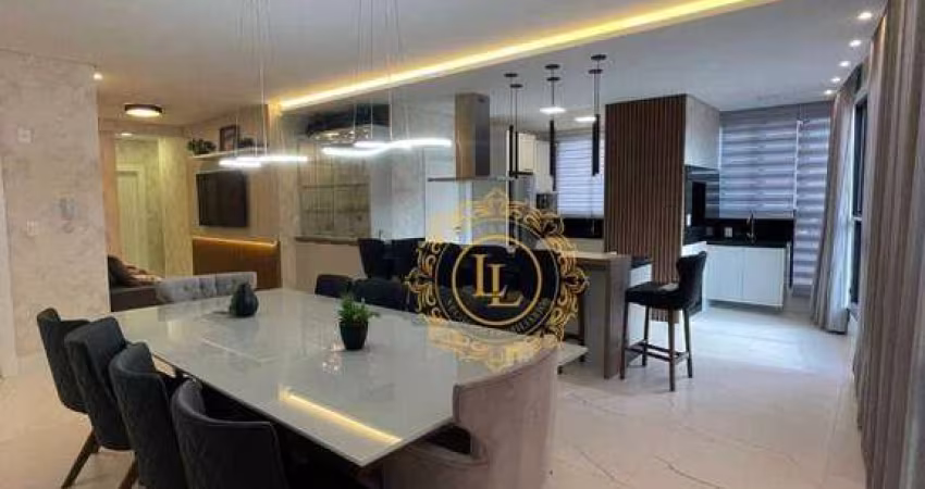 Apartamento finamente mobiliado com 3 Suítes à venda, 127 m² - Meia Praia - Itapema/SC