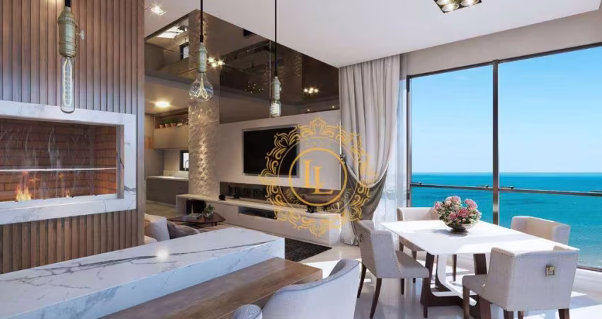 Apartamento com VISTA MAR e 4 Suítes à venda, Meia Praia - Itapema/SC