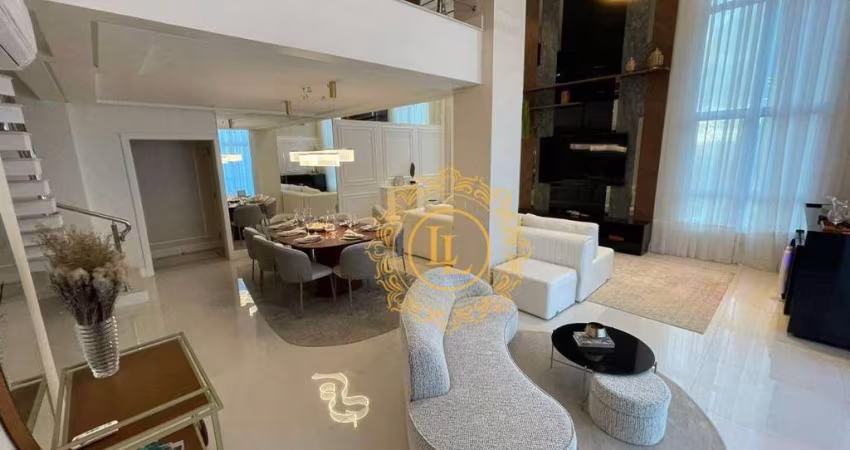 APARTAMENTO ALTO PADRÃO 03 SUÍTES  3 VAGAS COM 447M2 , MOBILIADO E DECORADO EM BALNEÁRIO CAMBORIÚ -SC