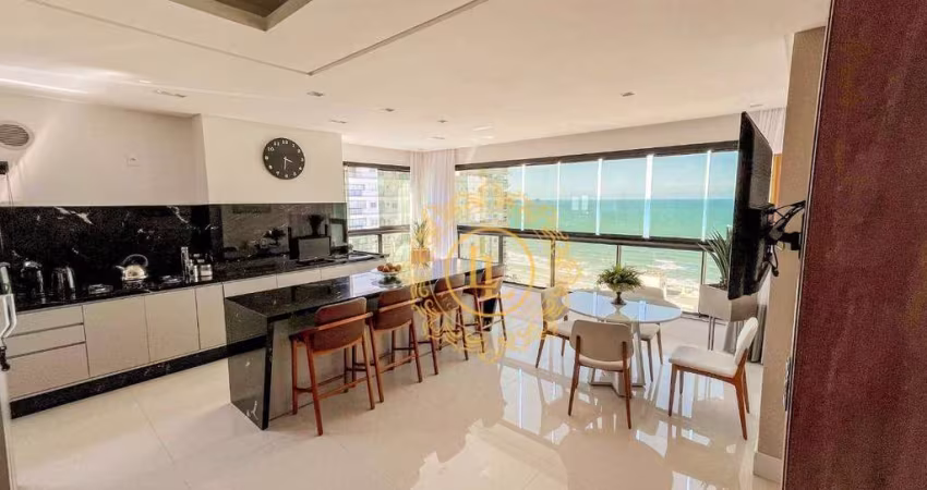 ALTO PADRÃO Apartamento com VISTA MAR e 4 Suítes à venda, 188 m² em Meia Praia - Itapema/SC
